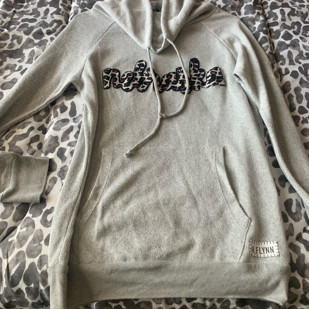 Cow neck sweatshirt